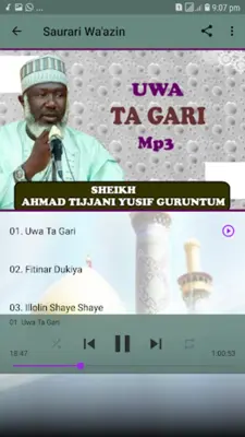 Uwa Ta Gari-Sheikh Guruntum Mp android App screenshot 3