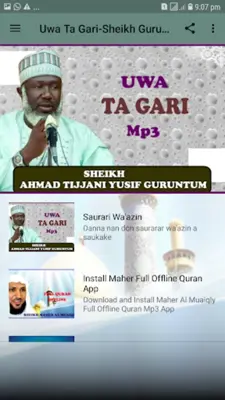 Uwa Ta Gari-Sheikh Guruntum Mp android App screenshot 4